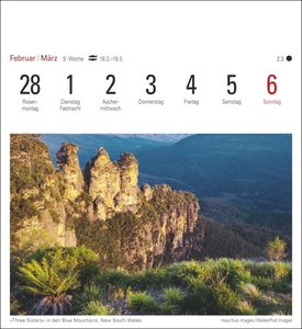 Australien Kalender 2022