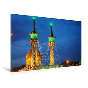 Premium Textil-Leinwand 120 cm x 80 cm quer Imamzade Abdullah Moschee, Hamadan