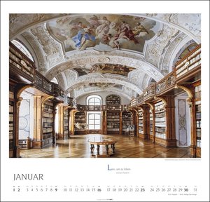 Welt der Bibliotheken Kalender 2022
