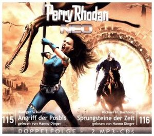 Perry Rhodan NEO MP3 Doppel-CD Folgen 115 + 116, 2 MP3-CDs