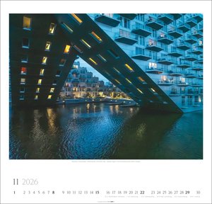 Moderne Architektur Kalender 2026