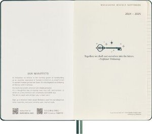 Moleskine Harry Potter Alohomora 18 Monate Wochen Notizkalender 2024/2025, L/A5