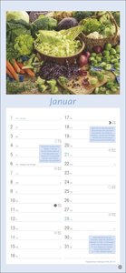Küchenplaner 2024. Toller Blickfang für die Küche: Ein Kalender mit vielen Tipps rund ums Kochen, appetitanregenden Fotos und genug Platz für alle Termine. Langplaner 2024.