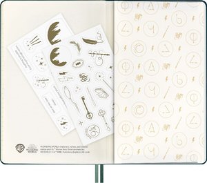 Moleskine Harry Potter Alohomora 18 Monate Wochen Notizkalender 2024/2025, L/A5