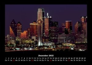 Städte und Skylines der USA 2022 Fotokalender DIN A3