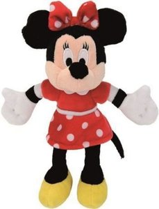 Simba, Disney Minnie Mouse mit rotem Kleid, 20 cm