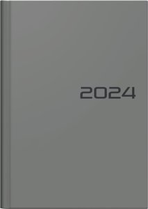 Wochenkalender, Buchkalender, 2024, Modell 796, Balacron-Einband, beige