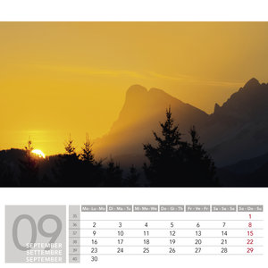 Dolomiten Postkartenkalender 2024
