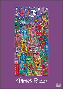 James Rizzi 2023 - Kunst-Kalender - Poster-Kalender - 50x70