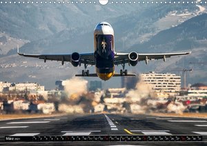 Flugzeugkalender 2021AT-Version (Wandkalender 2021 DIN A3 quer)