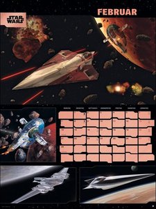 Star Wars Broschur XL Kalender 2022