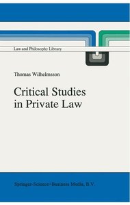 Critical Studies in Private Law