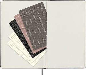 Moleskine undatierter Wochen Notizkalender, L/A5