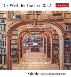 Die Welt der Bücher Kalender 2022