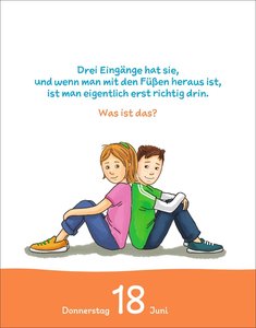 Kalender für clevere Kids Tagesabreißkalender 2026