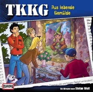 TKKG - Das lebende Gemälde, 1 Audio-CD