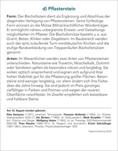 Allgemeinbildung Tagesabreißkalender 2026