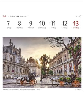 Lichtblicke Postkartenkalender 2025 - Wochenkalender mit 53 Postkarten