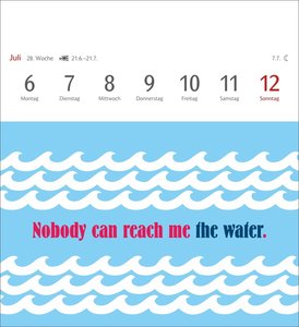 Now I know how the rabbit runs Postkartenkalender 2026 - 53 denglische Sprüche und Sprichwörter