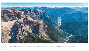 Luftbildkalender - airphoto Dolomiten 2026