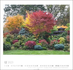 Die schönsten Gärten der Welt Kalender 2023