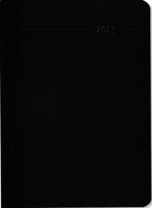 Wochenplaner XL Sydney Carbon 2023 - Büro-Kalender A5 - Cheftimer 17x24 cm - 1 Woche 2 Seiten - 144 Seiten - Alpha Edition