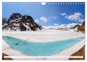 Der Tappenkarsee (Wandkalender 2024 DIN A4 quer), CALVENDO Monatskalender