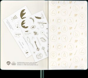 Moleskine Harry Potter Alohomora 18 Monate Wochen Notizkalender 2024/2025, L/A5