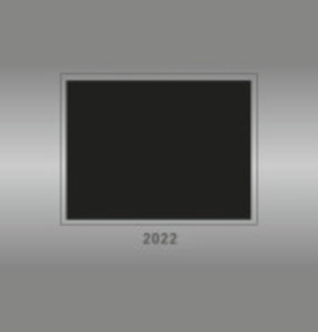 Foto-Bastelkalender Silber 2022 - Do it yourself calendar 21x22 cm - datiert - Kreativkalender - Foto-Kalender - Alpha Edition