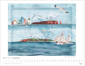Nordlichter - See(h)karten Kalender 2026