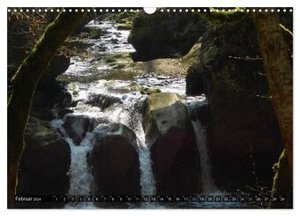 Wasserfälle der Welt 2024 (Wandkalender 2024 DIN A3 quer), CALVENDO Monatskalender