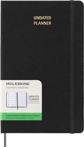 Moleskine undatierter Wochen Notizkalender, L/A5