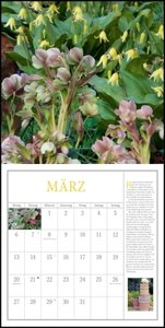 Freude im Garten 2023 - Broschürenkalender - mit informativen und poetischen Gartentexten - Format 30 x 30 cm