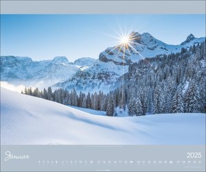 Alpen im Licht Kalender 2025