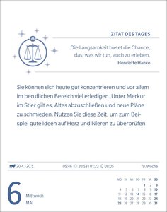 Waage Sternzeichenkalender 2026
