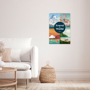 Travel the World Posterkalender 2026
