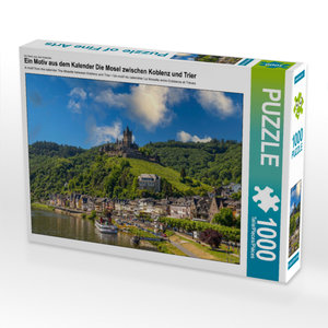 CALVENDO Puzzle Ein Motiv aus dem Kalender Die Mosel zwischen Koblenz und Trier 1000 Teile Puzzle quer