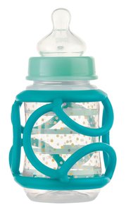 Ravensburger ministeps 4147 baliba Fläschchenhalter - Flexibler Greifling zum eigenständigen Trinken - Baby Spielzeug ab 6 Monate - blau