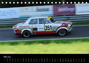 Bergrennen im Opel (Tischkalender 2023 DIN A5 quer)