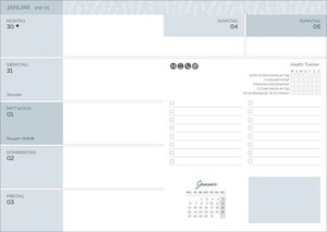 Buchkalender Create & Plan Floral 2025