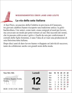 Italienisch Sprachkalender 2025