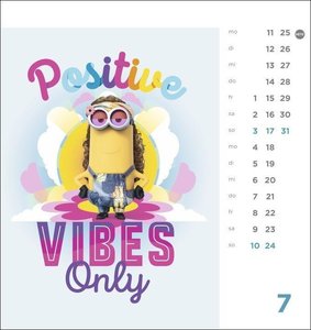 Minions Postkartenkalender 2022