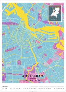 Map Art Kalender 2026