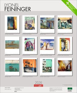 Lyonel Feininger Kalender 2026