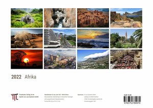 Afrika 2022 - White Edition - Timokrates Kalender, Wandkalender, Bildkalender - DIN A4 (ca. 30 x 21 cm)
