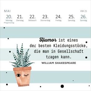 Mini-Wochenkalender Tschüss Arbeit, hallo Ruhestand! 2024