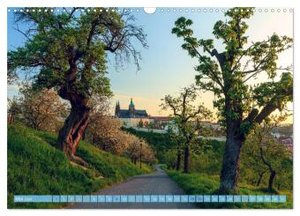 Der Hradschin von Prag (Wandkalender 2024 DIN A3 quer), CALVENDO Monatskalender
