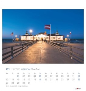 Usedom Postkartenkalender 2025