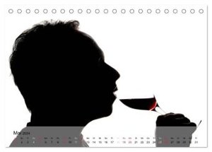 Wein schmeckt fein (Tischkalender 2024 DIN A5 quer), CALVENDO Monatskalender