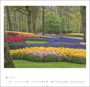 Die schönsten Gärten der Welt Kalender 2022